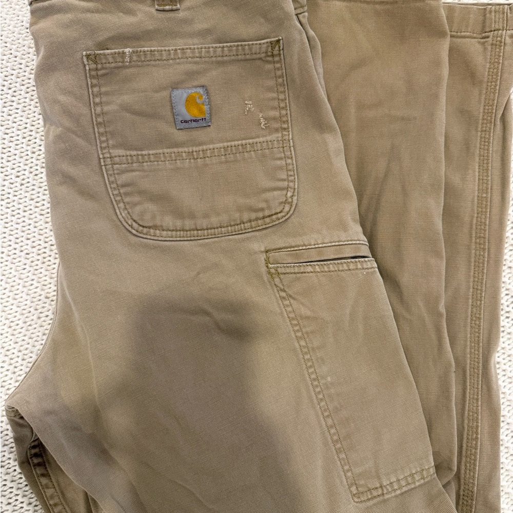 Carhartt Men's Khaki Cargo Pants